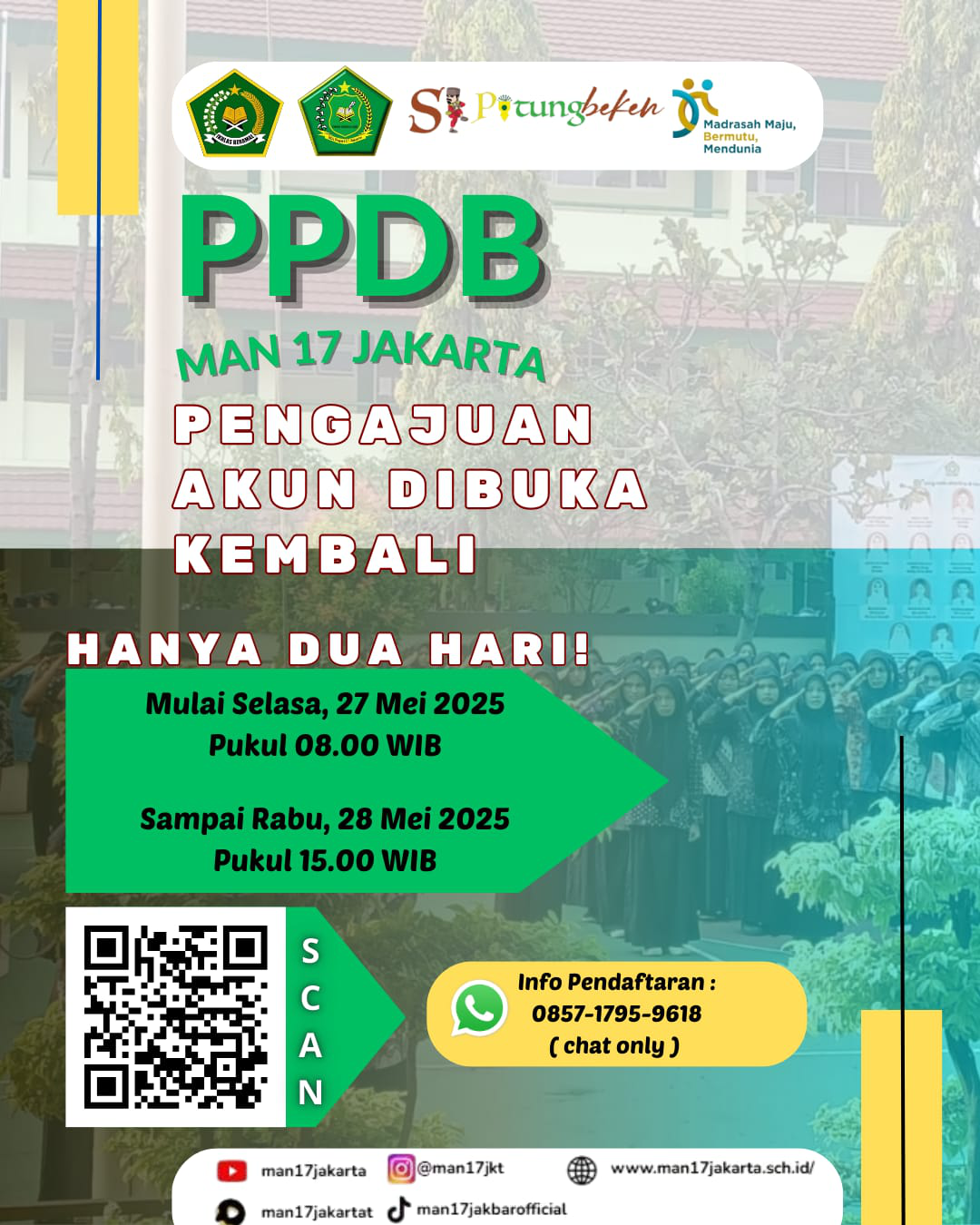 Pembuatan Akun PPDB 2025, Di Buka Kembali