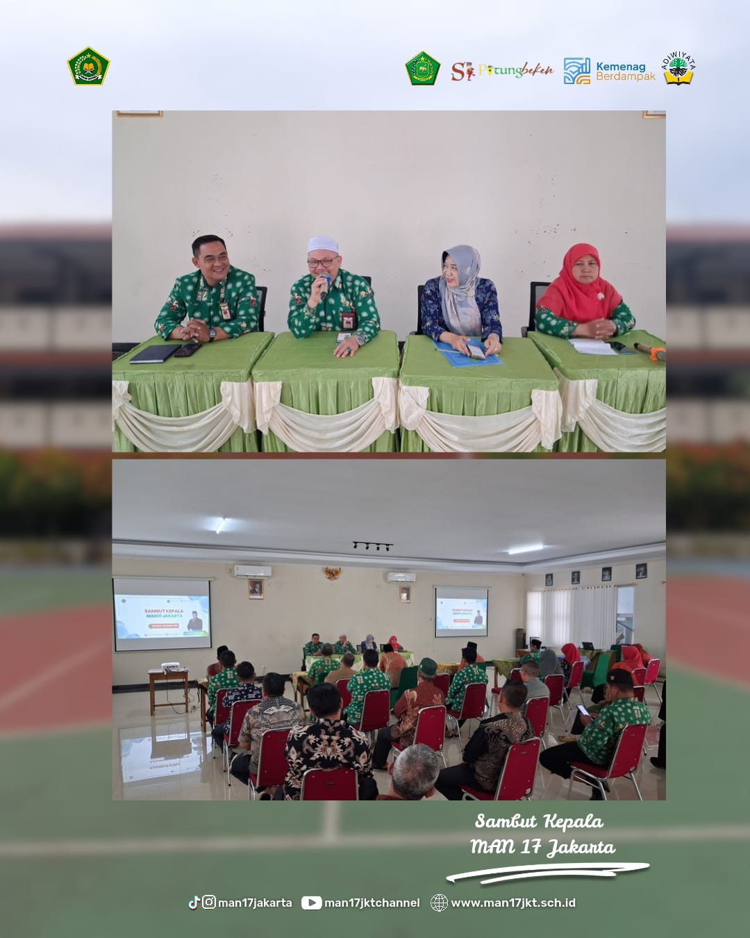 SAMBUT KEPALA MAN 17 JAKARTA TAHUN 2026